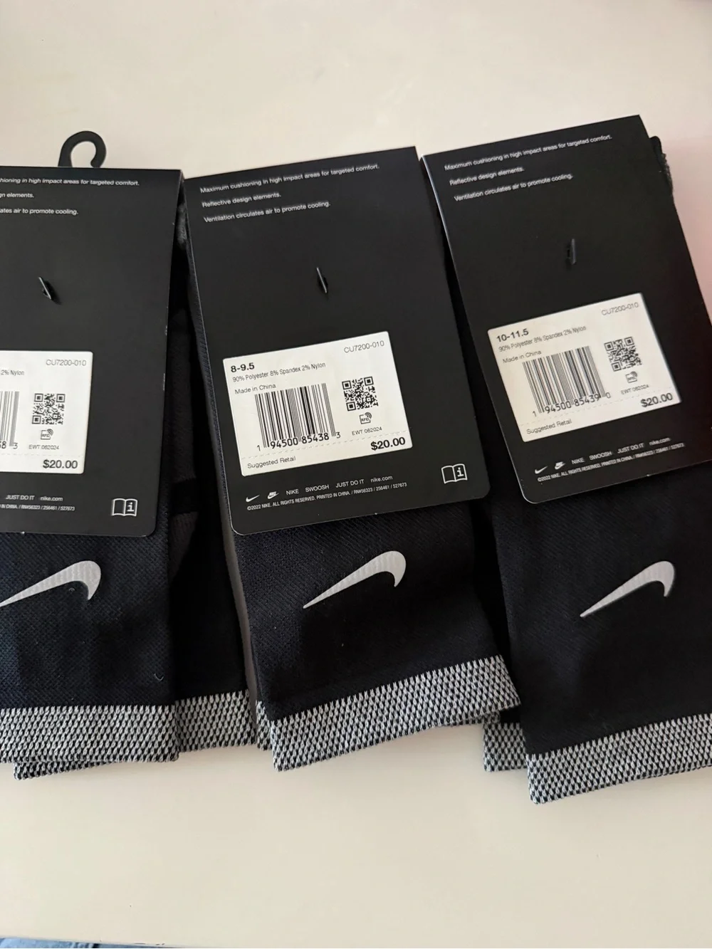 Nike Spark athletic socks
